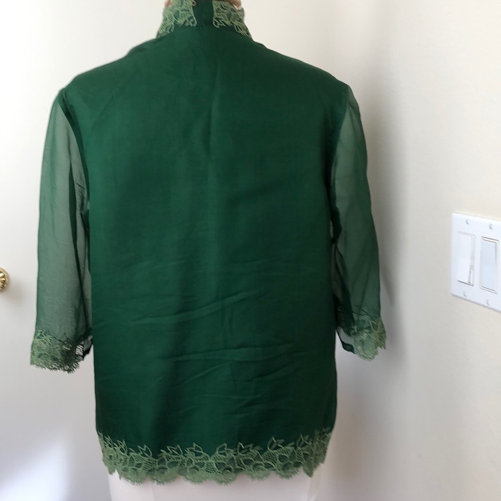 Silk Blouse NWT - Picture 2 of 8